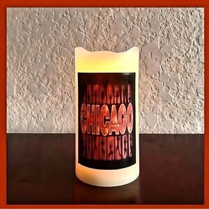 *30off3* 🕯Chicago - Flameless Musical Theater Candle